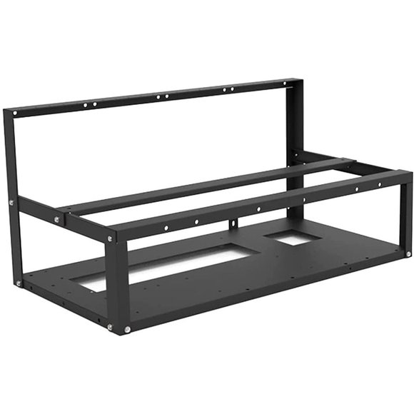 Mazepoly 6GPU/ 8GPU Steel Mining Rig Frame Open Air Miner for Mining Crypto - Picture 1 of 2